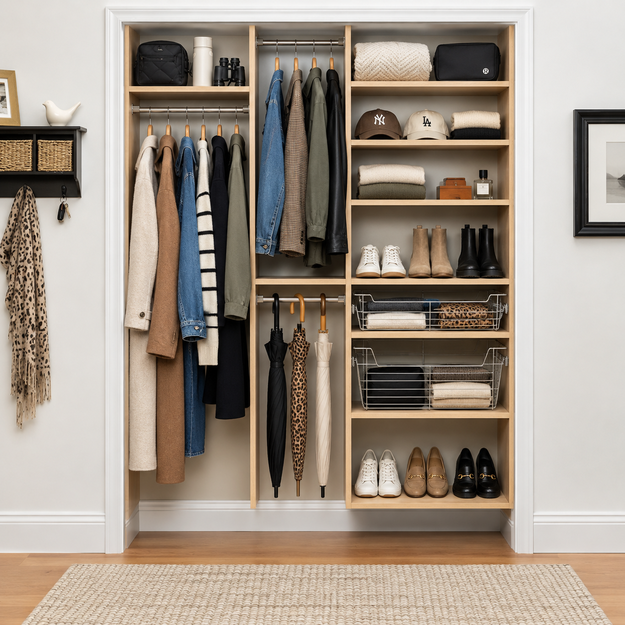 Reach-in Closets