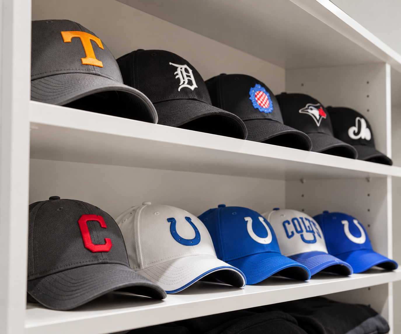 Custom teen closet with organized storage for clothing, shoes, school supplies, and sports gear to keep everyday essentials tidy