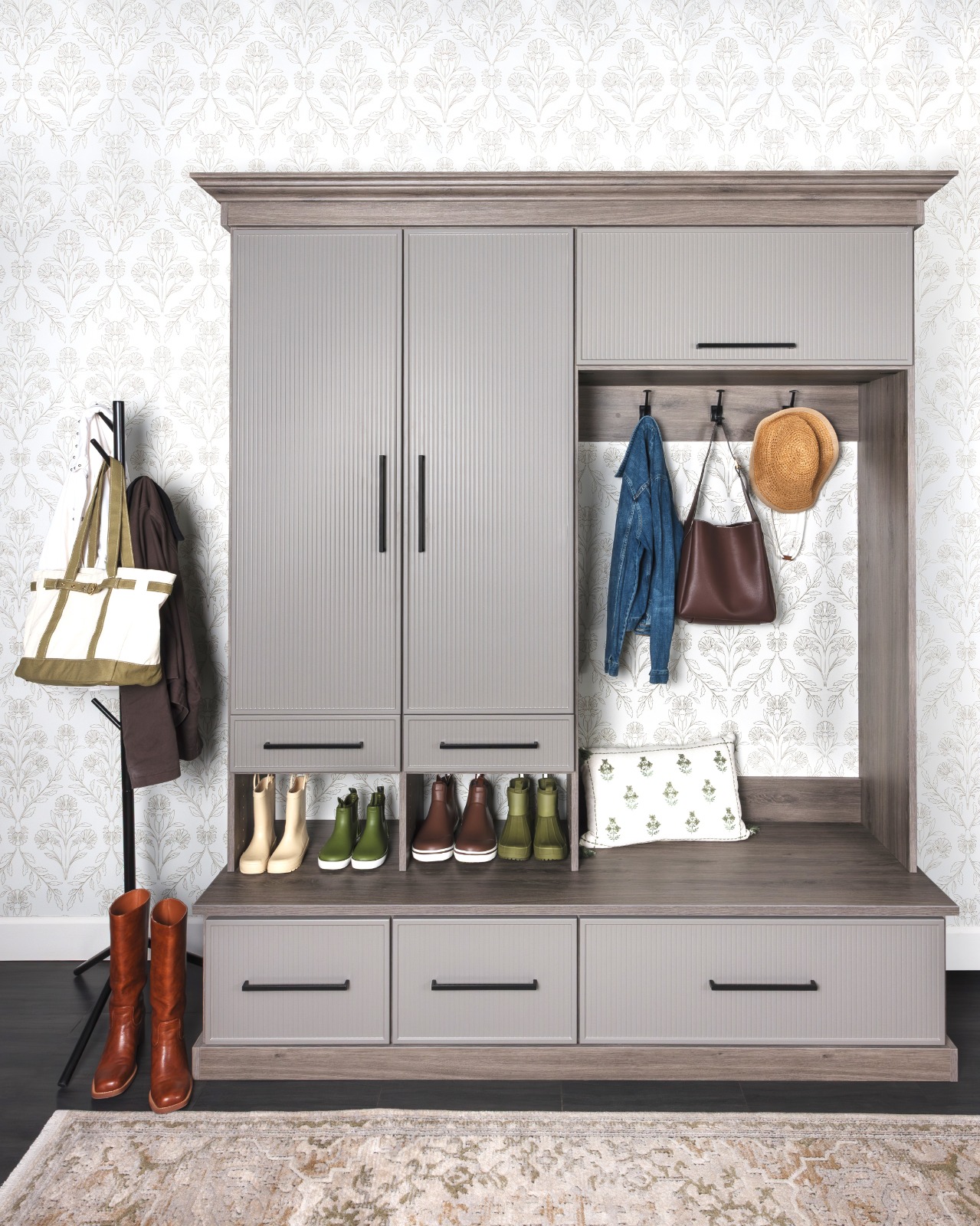 Ash and Falcon Mudroom Straight Coat Rack May 2026-