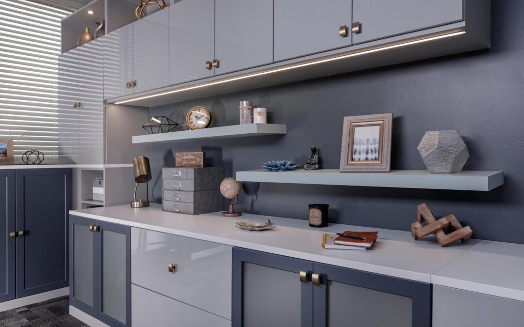 Home Office Storage Solutions: Custom Cabinets & Clever Organization